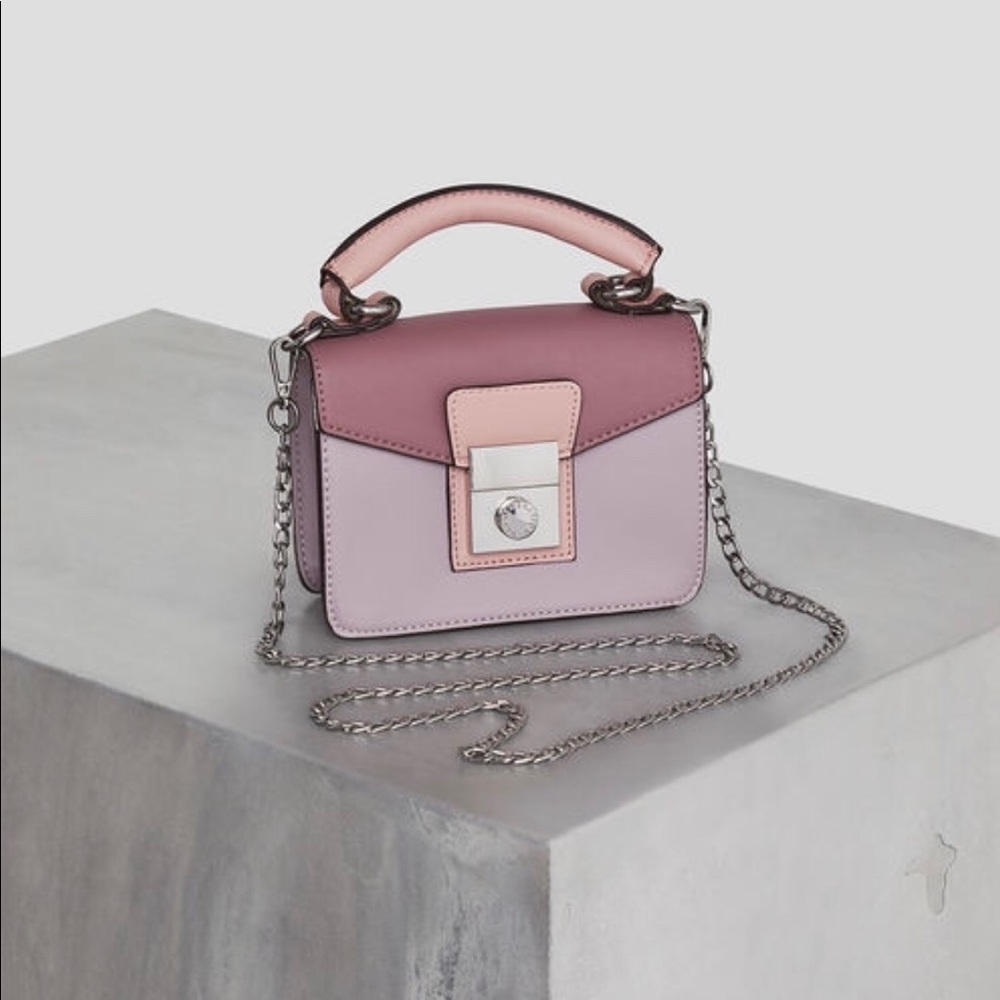 BCBG RAPHAELA CROSSBODY BAG, LAVENDER ROSE BLUSH - Picture 10 of 10